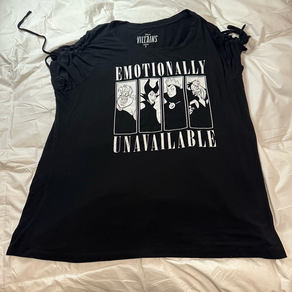 Disney Villains Black Short Sleeve Tee